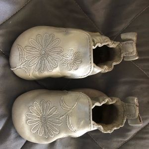 Robeez Silver Slippers